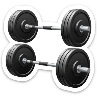 Barbell sticker