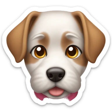 I love you bestie from a dog sticker