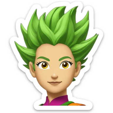 kefla dragonball super sticker