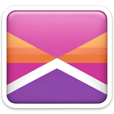 Lesbian flag sticker