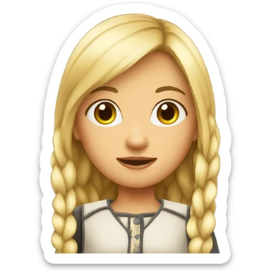 Shtockholm stylied girl sticker