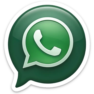 whatsapp logo sticker