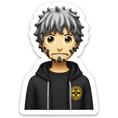 Trafalgar law sticker