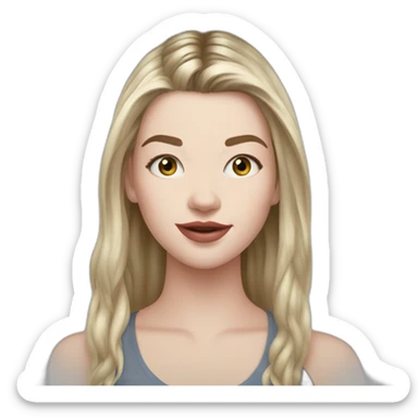 Anya Taylor-Joy sticker