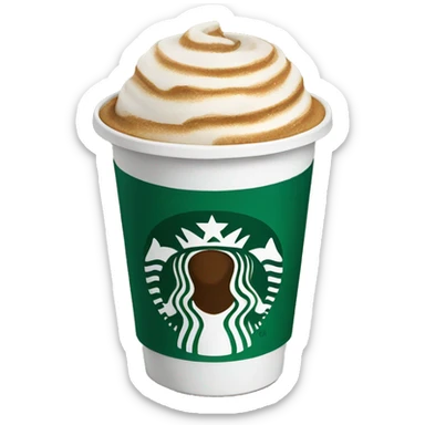 starbucks coffee cup sticker