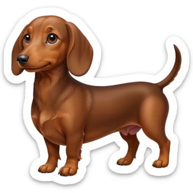 Dachshund sticker