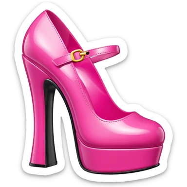 Moschino spam can shoe sculpture  sticker