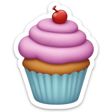 Cupcake sticker