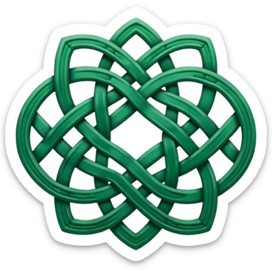 Celtic knot sticker