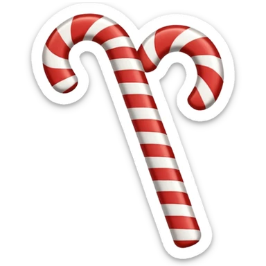 Candycane sticker