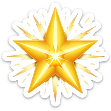 Single star with Sparks sticker