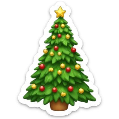 sapin de noël sticker