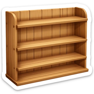 store display shelf sticker