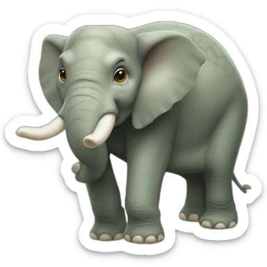 Tortues sue elephant sticker