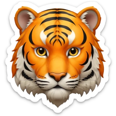 tiger sticker
