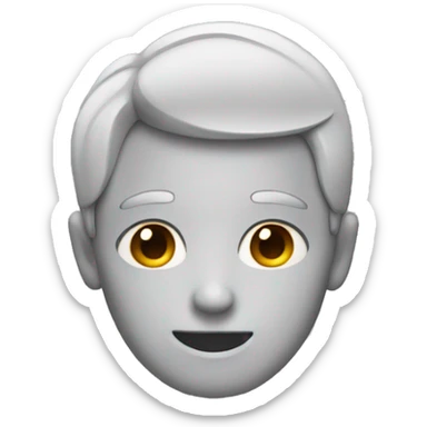 make a horizontal emojie that gets thin and gets fade at the end sticker