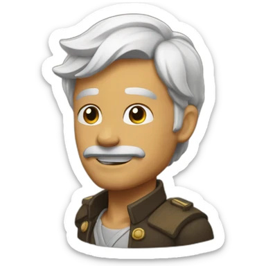 Héro du temps sticker