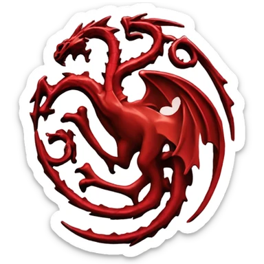 Targaryen logo sticker
