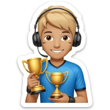 MVP + Tournament +Gaming  sticker
