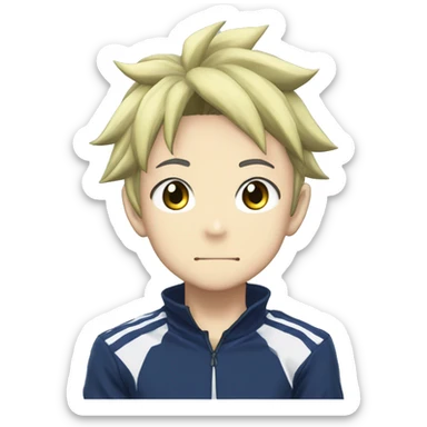 kidou yuuto from inazuma eleven sticker