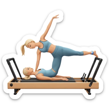 Reformer Pilates sticker