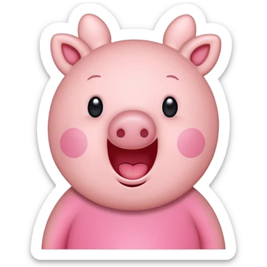 Peppa pig sticker