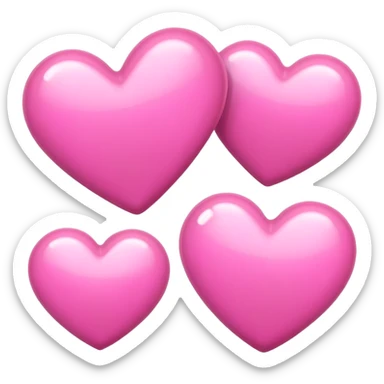 cute hearts sticker