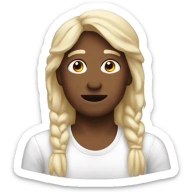 Get out of my face emoji  sticker