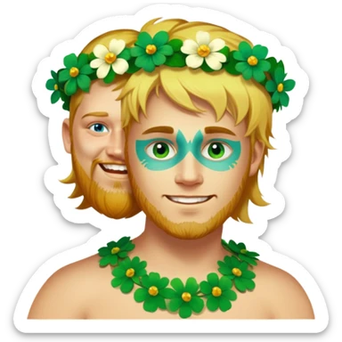 Irish Party sticker