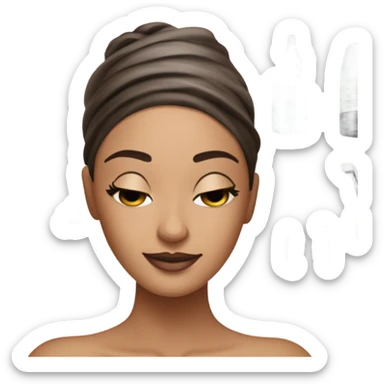 spa at a cosmetologist sticker