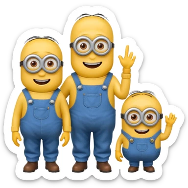 Minions sticker