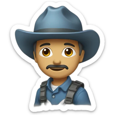 Pieuvre avec écrit « MTP » sticker