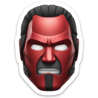The red machine of destruction kane sticker