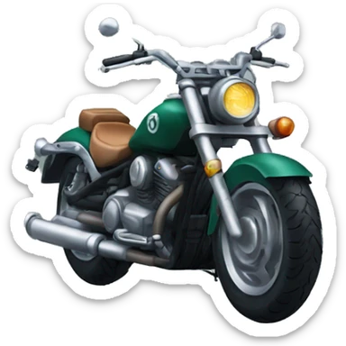 motocylce final fantasy 7 sticker
