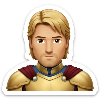 Jaime Lannister from game of thrones sticker