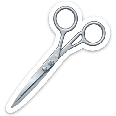 Scissors sticker