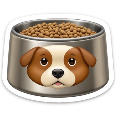 dog food bowl

 sticker
