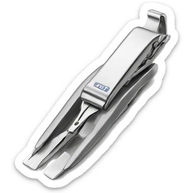 toe nail clipper sticker