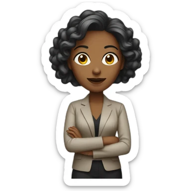 creative director woman sticker