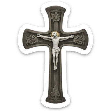 Orthodox Christian cross sticker