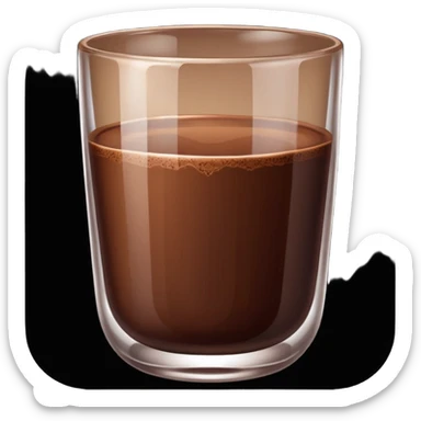 Cacao glass sticker