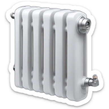 radiator being fixed sticker