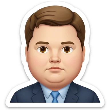 JD Vance being chubby sticker