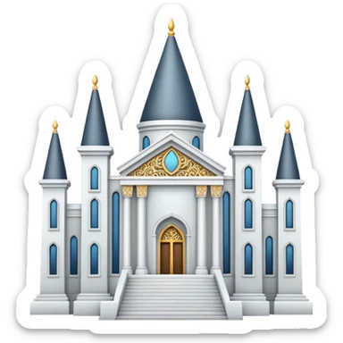 Temple lds sticker