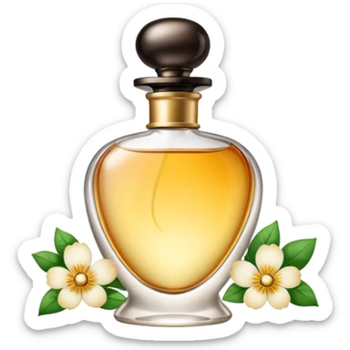 simple perfume sticker