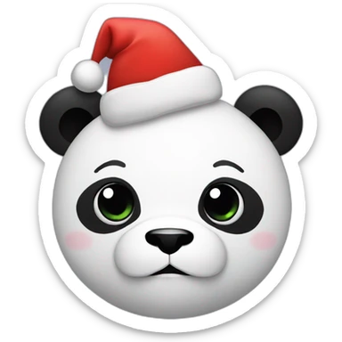 christmas-hater-panda sticker