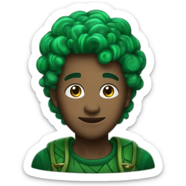Malachite sticker