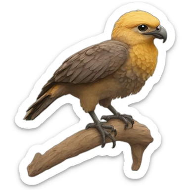 borrego arrodillado sticker