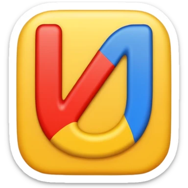 the word BLOG in bright primary colors, traditional emoji style, bold rounded letters sticker