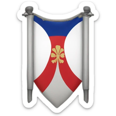 Drapeau francais aifle imperial sticker